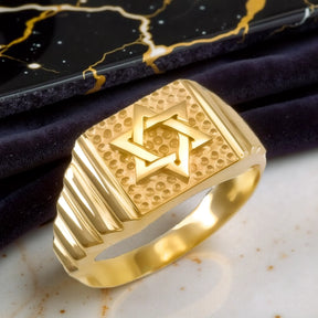 Men’s Star of David Ring The Israel Store