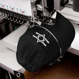 Hebrew Flag Stripe Hat - Dark Edition The Israel Store