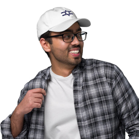 Hebrew Flag Stripe Hat The Israel Store