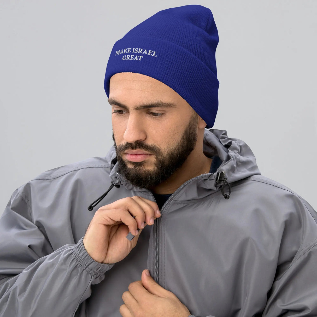 Make Israel Great Cuffed Beanie The Israel Store