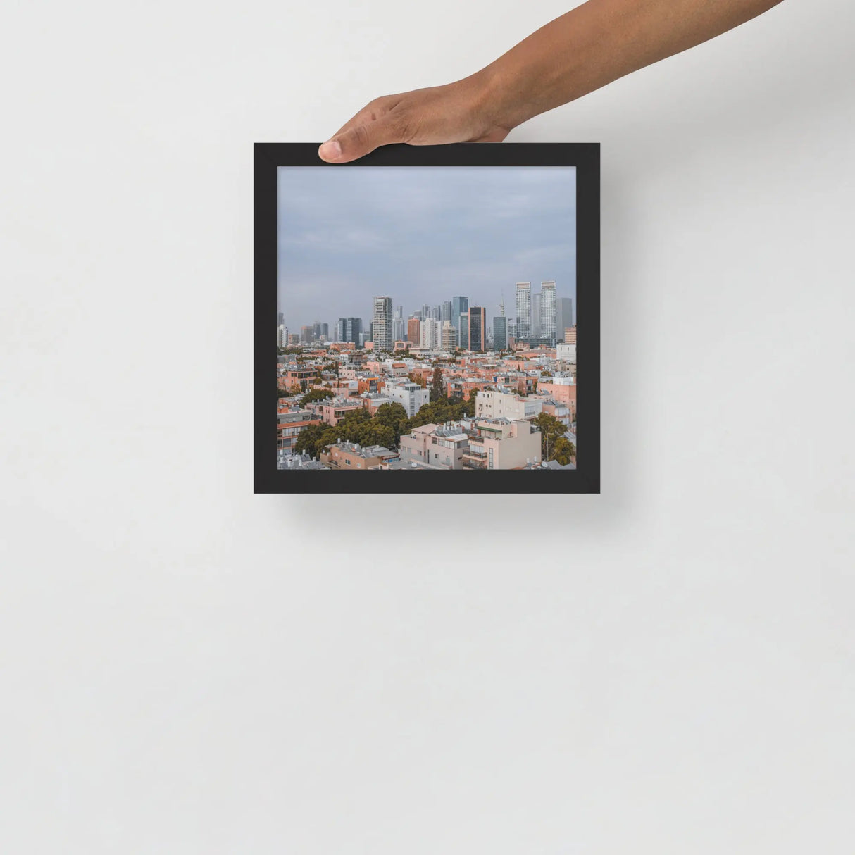 Tel Aviv Skyline - Framed Picture The Israel Store