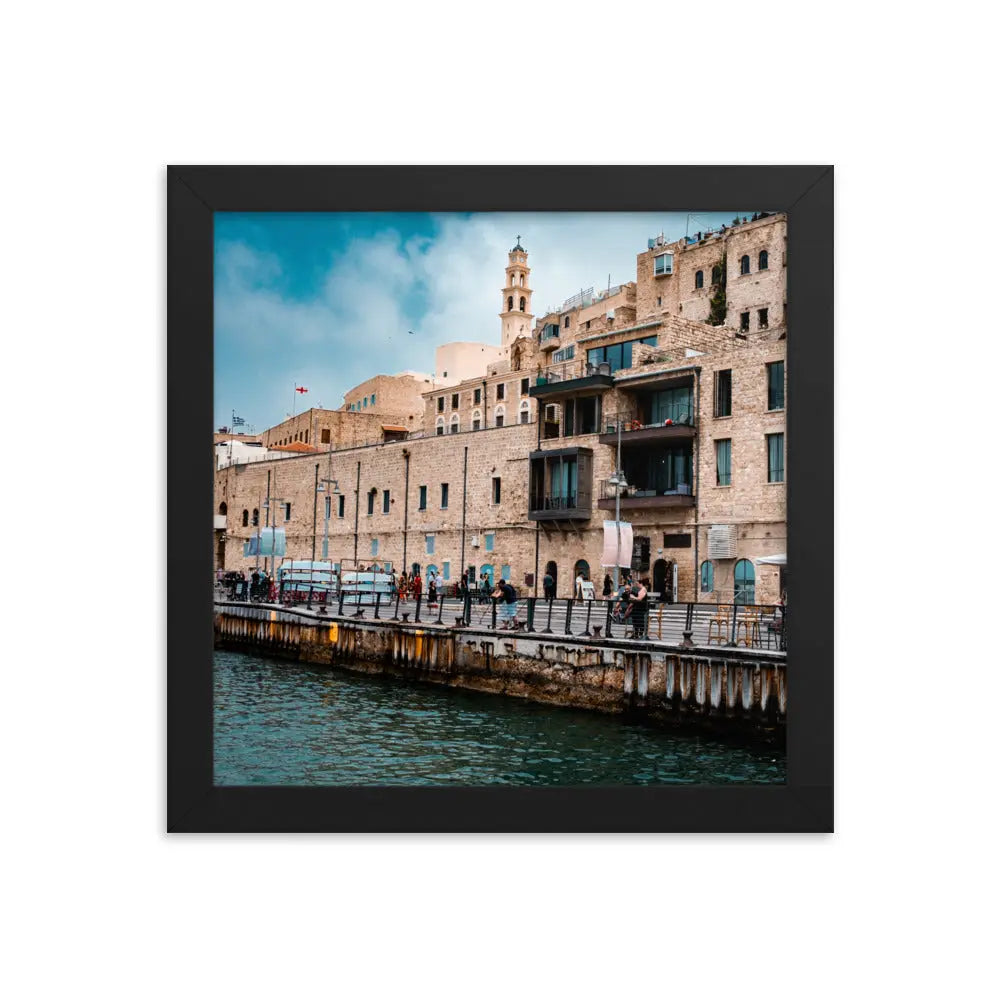 Jaffa Architecture - Framed Picture The Israel Store