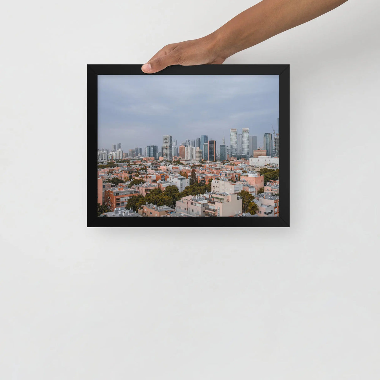 Tel Aviv Skyline - Framed Picture The Israel Store