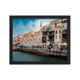 Jaffa Architecture - Framed Picture The Israel Store