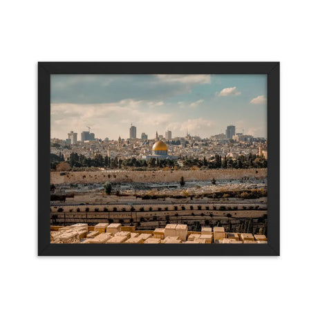 Holy Jerusalem - Framed Picture The Israel Store