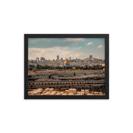 Holy Jerusalem - Framed Picture The Israel Store