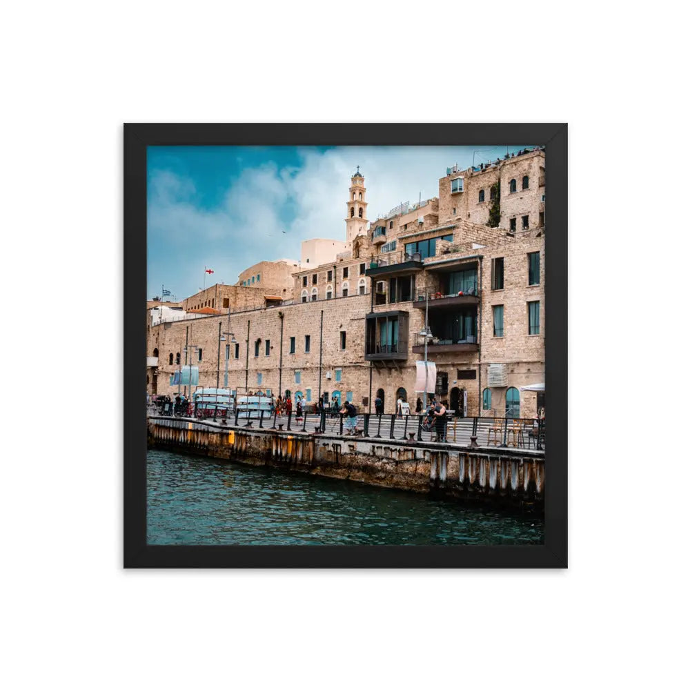 Jaffa Architecture - Framed Picture The Israel Store