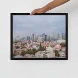 Tel Aviv Skyline - Framed Picture The Israel Store