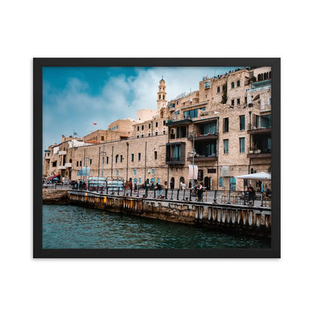 Jaffa Architecture - Framed Picture The Israel Store