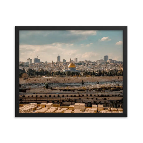 Holy Jerusalem - Framed Picture The Israel Store