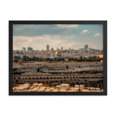 Holy Jerusalem - Framed Picture The Israel Store