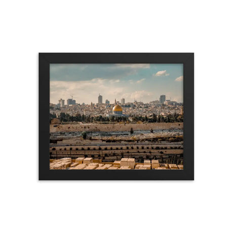 Holy Jerusalem - Framed Picture The Israel Store