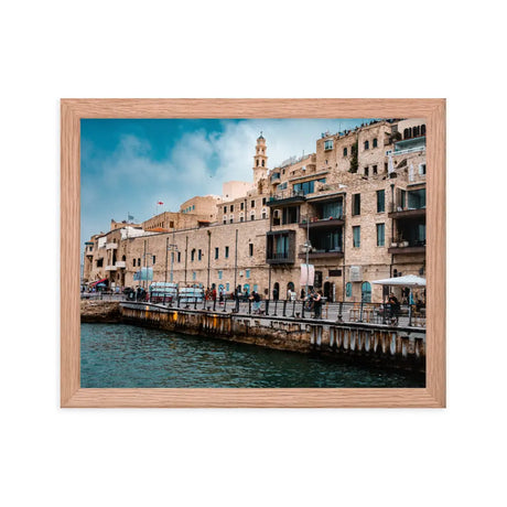 Jaffa Architecture - Framed Picture The Israel Store