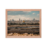 Holy Jerusalem - Framed Picture The Israel Store