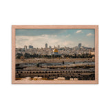 Holy Jerusalem - Framed Picture The Israel Store