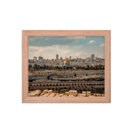 Holy Jerusalem - Framed Picture The Israel Store