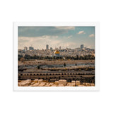 Holy Jerusalem - Framed Picture The Israel Store