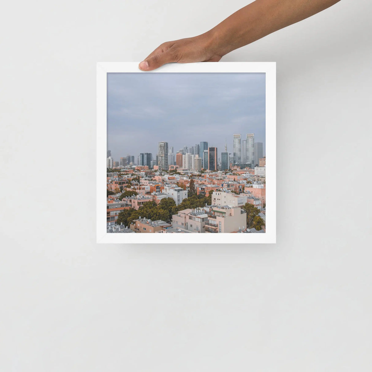 Tel Aviv Skyline - Framed Picture The Israel Store