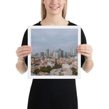 Tel Aviv Skyline - Framed Picture The Israel Store