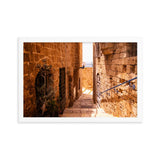 Old Alley in Jaffa - Framed Picture The Israel Store