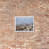 Tel Aviv Skyline - Framed Picture The Israel Store