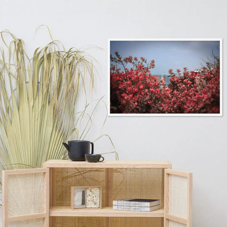 Spring Blossom in Jaffa - Framed Picture The Israel Store