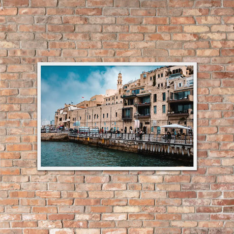 Jaffa Architecture - Framed Picture The Israel Store