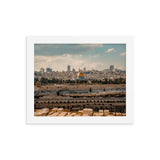 Holy Jerusalem - Framed Picture The Israel Store