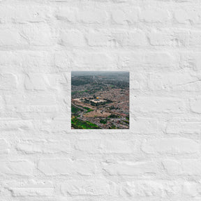 Jerusalem's Temple Mount Poster - Sacred Heart of Israel The Israel Store