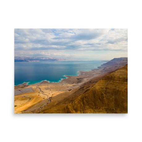 Beauty of the Dead Sea Poster - Israel's Natural Wonder The Israel Store