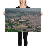 Jerusalem's Temple Mount Poster - Sacred Heart of Israel The Israel Store