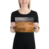 Majestic Judean Desert Poster - Israel's Timeless Wilderness The Israel Store