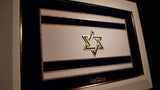 Israel Flag – 24K Gold in Full Color Golden Heritage