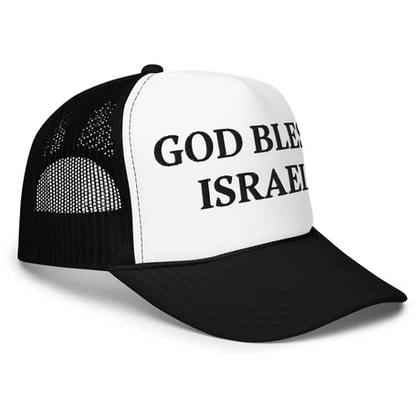 God Bless Israel - Foam trucker hat The Israel Store