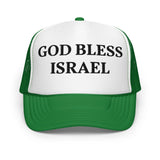God Bless Israel - Foam trucker hat The Israel Store