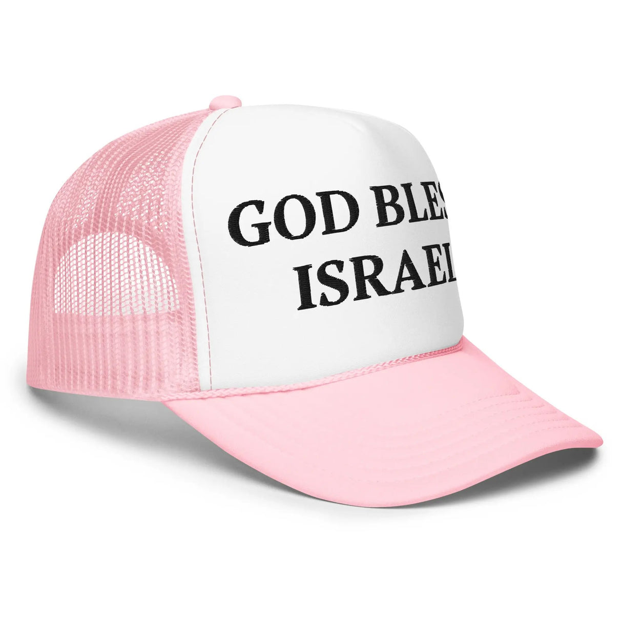 God Bless Israel - Foam trucker hat The Israel Store