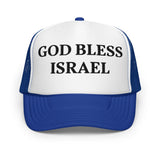 God Bless Israel - Foam trucker hat The Israel Store