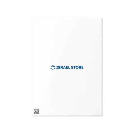 Greetings from Jerusalem Postcard - Iconic Holy City Design The Israel Store