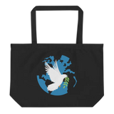 Peace Warrior - Large Organic Tote Bag The Israel Store