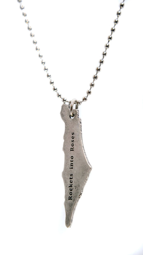 Sderot Necklace made from Hamas Rockets The Israel Store