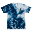 Israel Map Oversized Unisex Tie-Dye T-Shirt The Israel Store