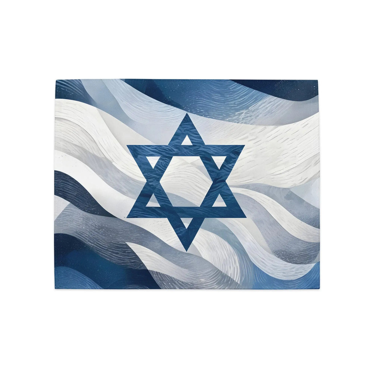 Israel Flag Star of David Placemat Set The Israel Store