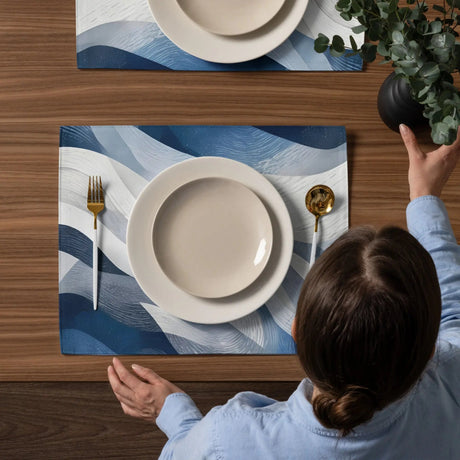 Israel Flag Star of David Placemat Set The Israel Store