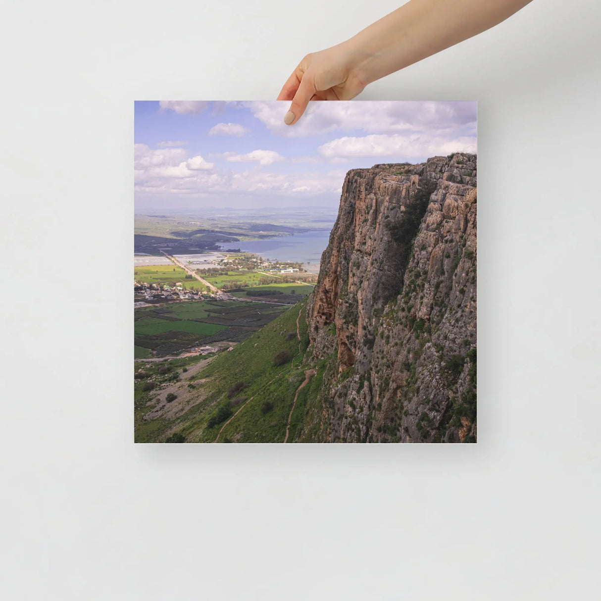 Mount Arbel Poster - Stunning Landscape of Israel The Israel Store