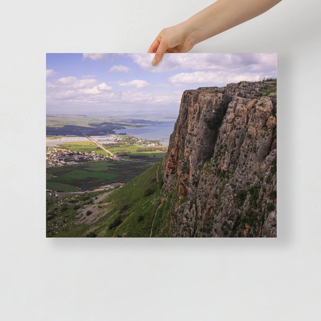 Mount Arbel Poster - Stunning Landscape of Israel The Israel Store