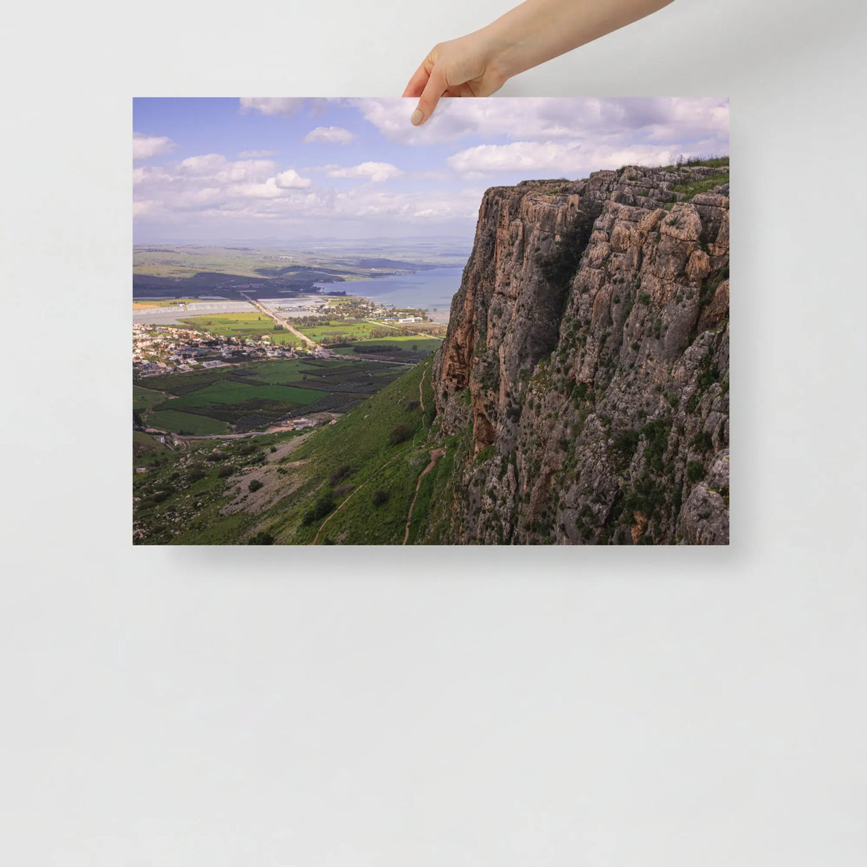 Mount Arbel Poster - Stunning Landscape of Israel The Israel Store