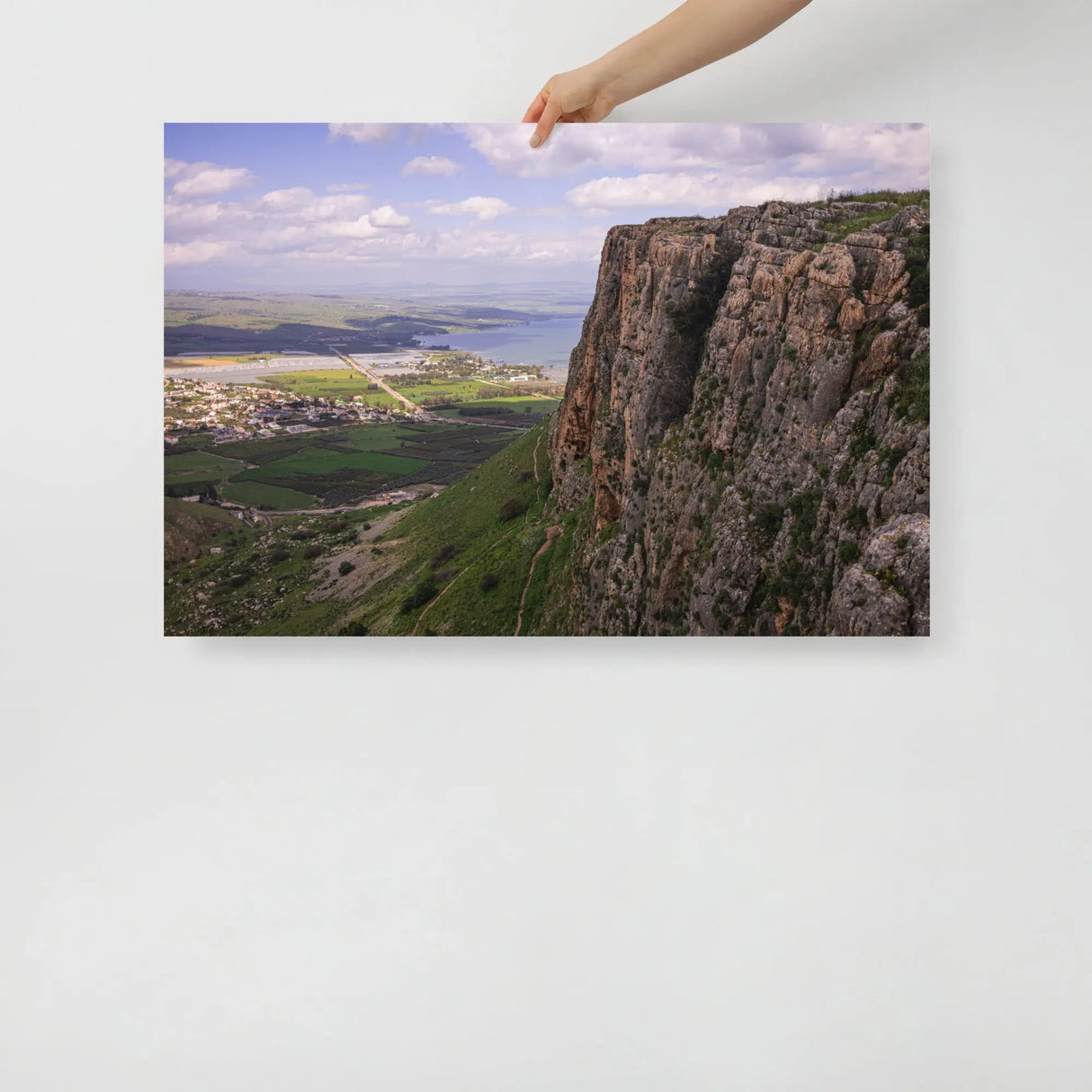 Mount Arbel Poster - Stunning Landscape of Israel The Israel Store