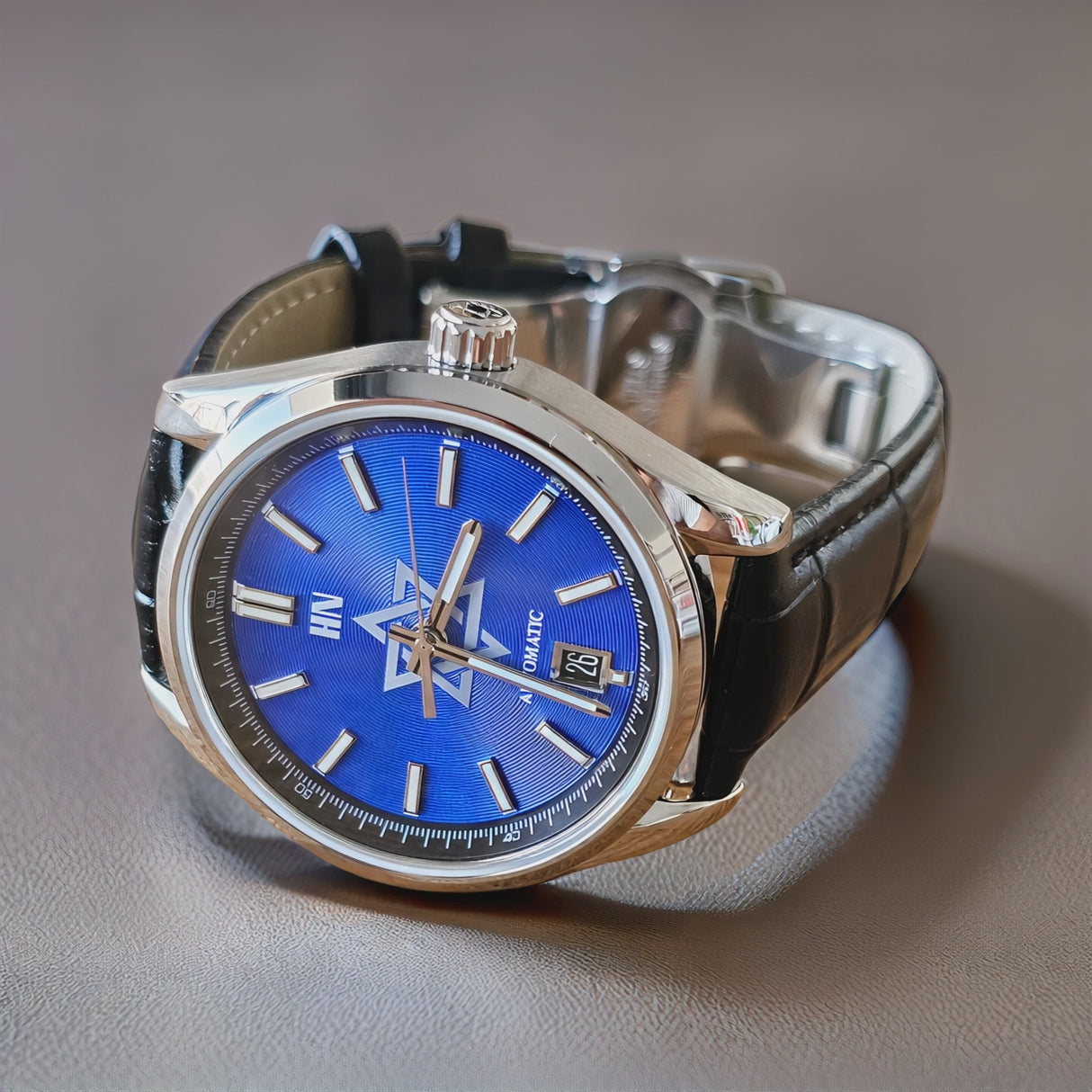 Reloj Heritage Premium Estrella de David - Edición Azul