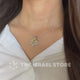 Sterling Silver Star of David & Heart Necklace