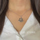 Sterling Silver IDF Symbol Necklace